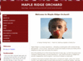 mapleridgeorchard.com