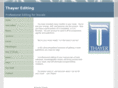 thayerediting.com