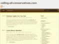 calling-all-conservatives.com