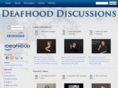 deafhooddiscussions.com
