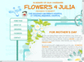 flowers4julia.com