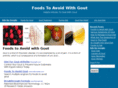foodstoavoidwithgout.net