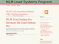 mlmleadsystemsprogram.com