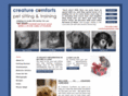 creaturecomfortspetsittingandtraining.com