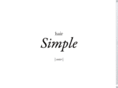 hair-simple.com