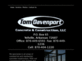 tomdavenportconcrete.com