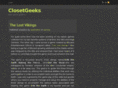 closetgeeks.net