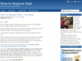 howtoregrowhair.net