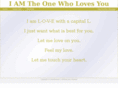 iamtheonewholovesyou.com