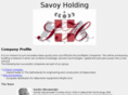 savoyholding.com