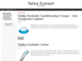 talikaeyelash.com