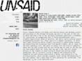 unsaidmagazine.com