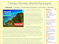 cheapdisneyworldpackages.com