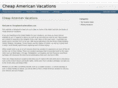 cheapamericanvacation.com