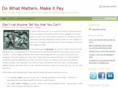 doingwhatmatters.com
