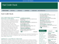 fastcreditcheck.org