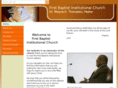firstbaptistinstchurch.com