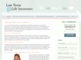 lowtermlifeinsurance.com