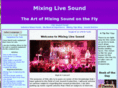 mixinglivesound.com