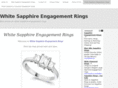 whitesapphireengagementrings.net