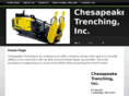 chesapeaketrenching.com
