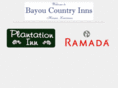bayoucountryinns.com