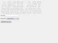 asciiartgenerator.com