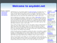 anydebt.net