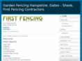 firstfencing.co.uk