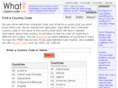 whatcountrycode.com
