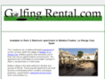 golfingrental.com