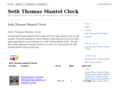 seththomasmantelclock.com