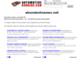 abundantnames.net
