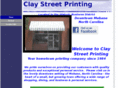 claystreetprinting.com