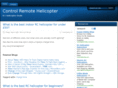 controlremotehelicopter.com