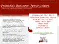 myfranchisebusinessopportunities.com