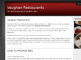 vaughanrestaurants.com