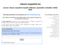 xn--clases-espaol-skb.es
