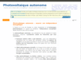 photovoltaique-autonome.com