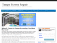 tampascreenrepair.net