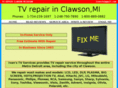 tvrepairclawsonmi.com