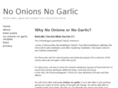 noonionsnogarlic.com