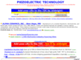 piezoelectrictechnology.com