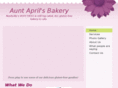 auntaprilsbakery.com