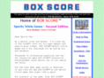 playboxscore.com