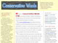 conservativewords.com