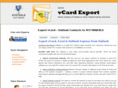 exportvcard.com