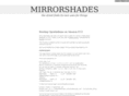 mirrorshades.com