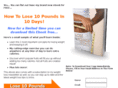 lose10pounds10days.com