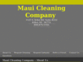 mauicleaningcompany.com